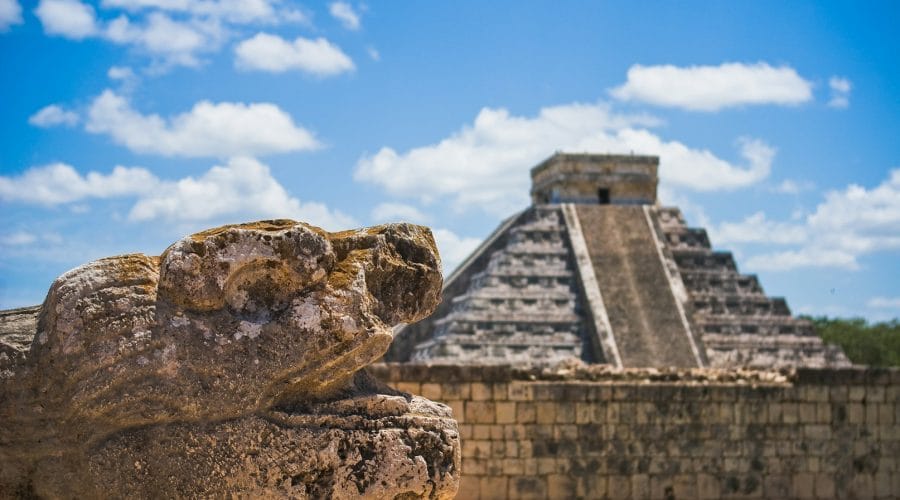 landmark photography of Chichen Itza, Mexico
